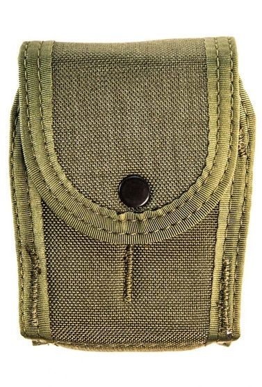 High Speed Gear covered duty handcuff TACO, holds two pairs.